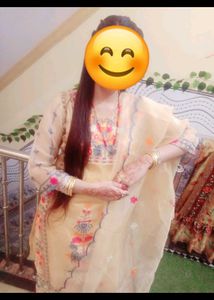 Embroidered Pakistani Suit
