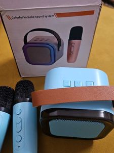 Portable Karaoke Machine with Microphones