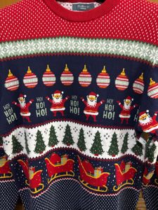 Festive Christmas Sweater M (40)