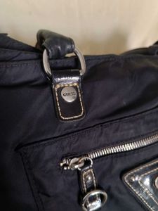 Guess Black Nylon Tote Bag