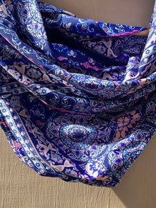 Blue Floral Bikini Bottoms