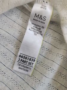 M&amp;S Classic Ribbed Tank Top