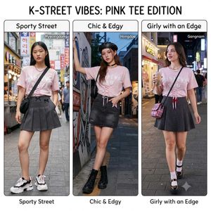Bardot Cute Pink Graphic Tee