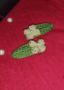 Floral Hair Clips 🌸
