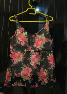 Floral Print Tank Top