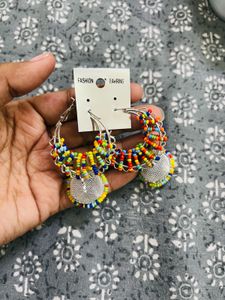 Multi Colour Earings