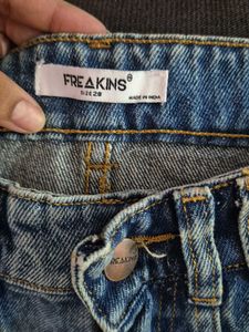 Patchwork baggy Jeans