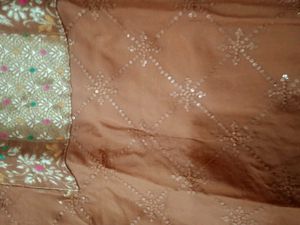 Elegant Orange Kurta Set with Dupatta