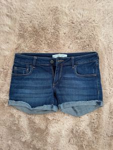 Blue Denim Shorts