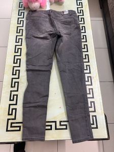 Grey Denim Jeans