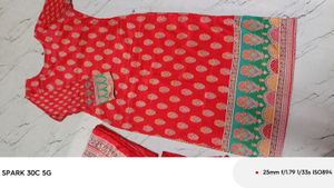 Multicolour Kurta Set with Dupatta