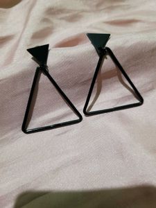 Triangle Drop Korean Earrings