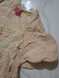 Vintage Lace Detail Top