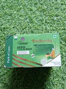 Bathveda Neem Tulsi Bar Soap 3 pcs