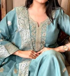 Elegant Embroidered Kurta Set