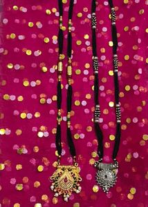 set of two mangalsutra (long chain)