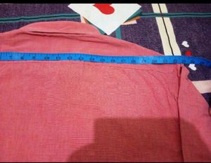 Men's Red Slim Fit Shirt