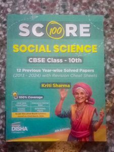 Score 100 Social Science CBSE Class 10th