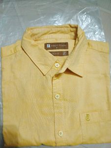 Branded Mustard Yellow Shirt