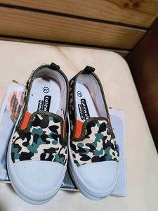 Cool Camo Slip-On Shoes