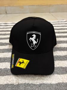 Scuderia Ferrari Unisex Black Baseball Cap