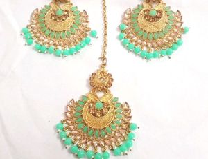 Earings With Mangtika