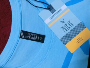 Blue Graphic T-Shirt PRICAS Urban Trends LaMartina