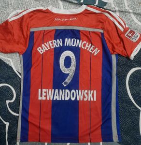 Bayern Lewandowaski Munich Jersey