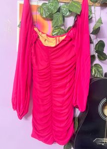 URBANIC PINK RUCHED