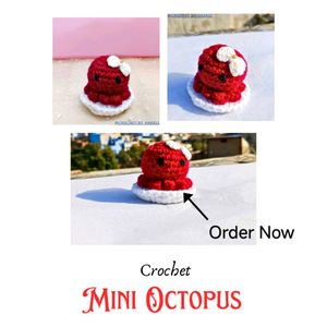 Crochet Octopus Toy For Kids