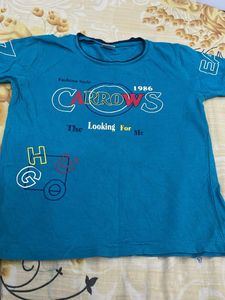 Boys' Teal Graphic T-Shirt &amp; Navy Shorts Set