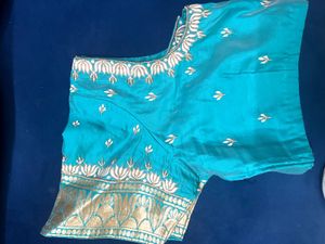 Elegant saree with blouse