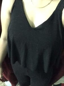 ONLY Black Cuelottes Jumpsuit