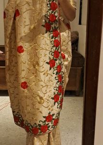 Partywear Embroidered Saree For Women