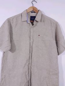 Cream Casual  Shirt (Men's)