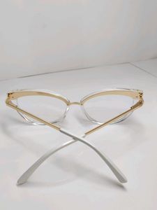 Clear Cat-Eye Glasses