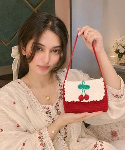 Crochet sling bag