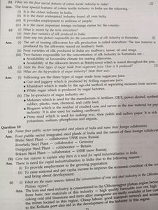 Goyal Geography Model Test Papers