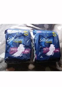 Combo - Stayfree Secure Nights Pads 2 pAcks