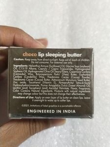 Choco Lip Sleeping Butter