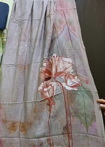 Elegant Floral Print Dupatta