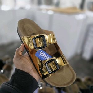 BIRKENSTOCK GLOSSY SANDALS