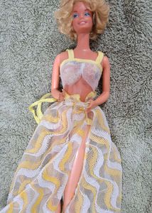 Vintage Barbie beauty secret Doll with Swimsuit