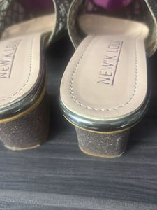Sparkly Embellished Mules