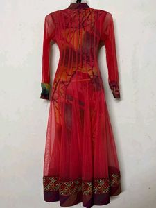 Pinterest long Stunning Red Ethnic Gown