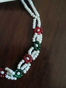 Beaded bracelet handmade by villagers