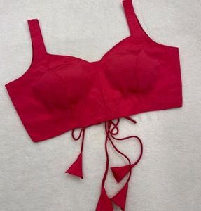 backless  string blouse (padded)
