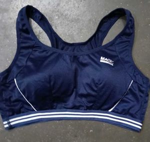 Navy Blue Sports Bra