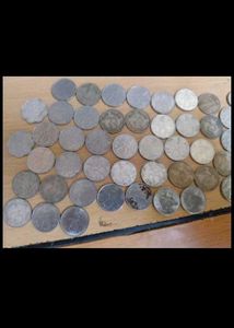 vintage collection Rhino token of Indian Coins