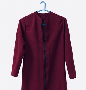 Maroon shrug jacket